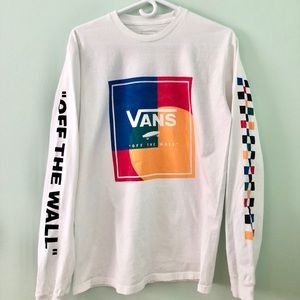 Vans Primary Color Long Sleeve Tee